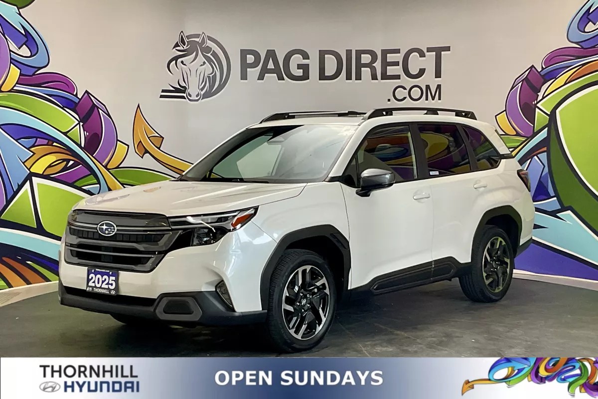 White 2025 Subaru Forester SUV / Crossover All-Wheel Drive Automatic