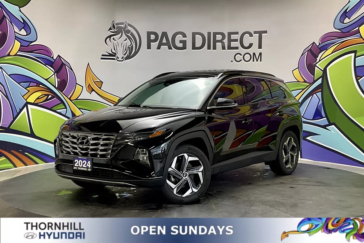 Black 2024 Hyundai Tucson Hybrid Plug-In SUV / Crossover Automatic