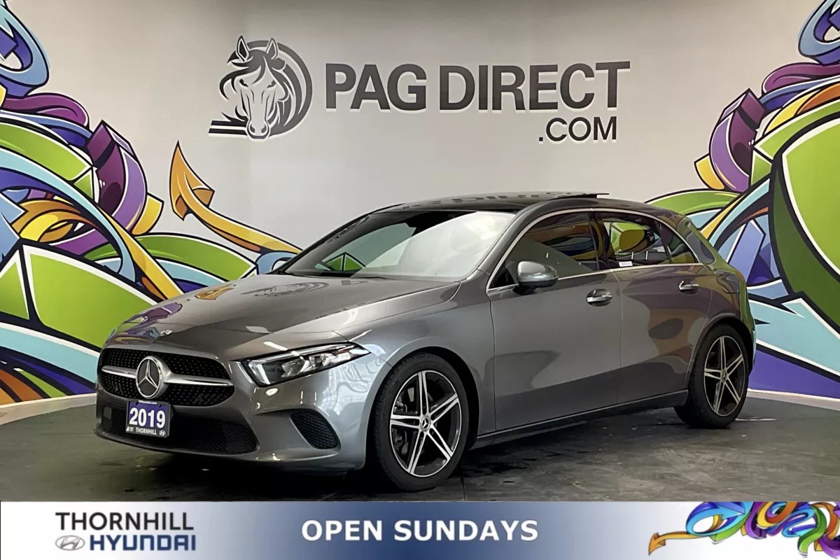 Gray 2019 Mercedes-Benz A-Class Hatchback Automatic