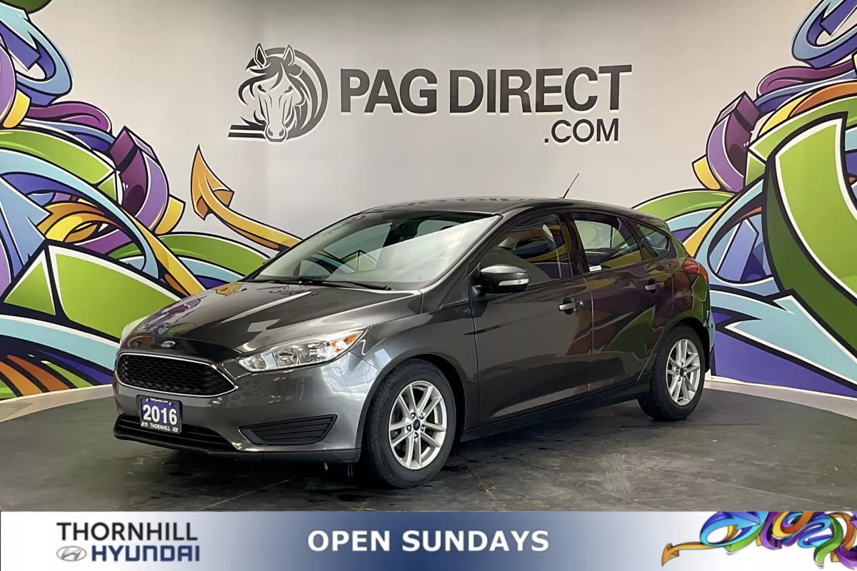 Gray 2016 Ford Focus Hatchback Front-Wheel Drive Automatic