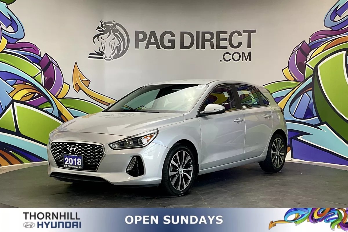 Gray (Platinum Silver Metallic) 2018 Hyundai Elantra GT Hatchback Automatic